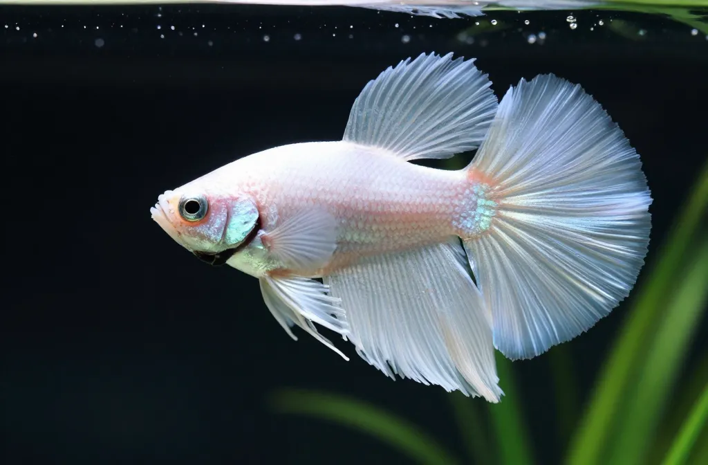 7 White Betta Fish Varieties — Platinum, Opaque and Everything Between